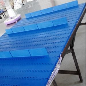 Vertical Portable Conveyor Transmission Belts Modular 170mm Standard Width
