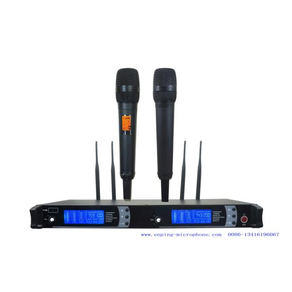 LS-2000/2 HIGH QUALITY TRUE DIVERSITY UHF IR selectable frequency wireless