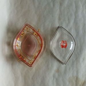 Iron base plate date palm bowl（5）