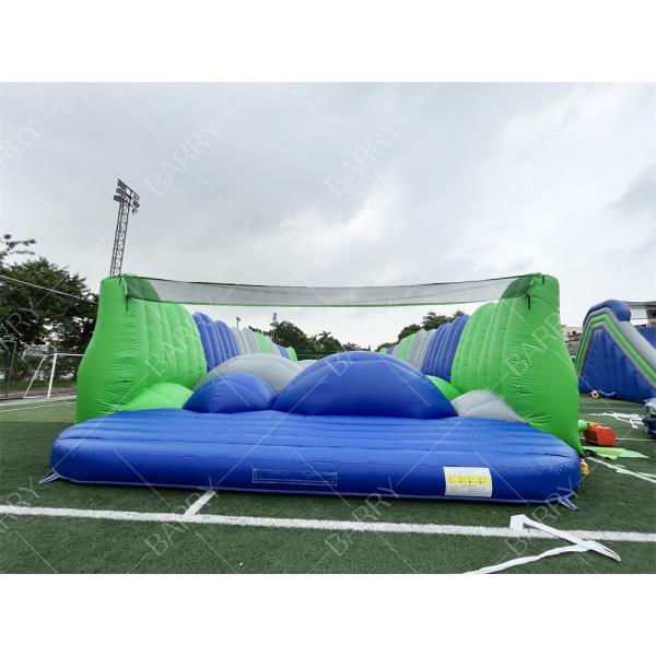 Outdoor Carnival Giant Obstacle Course Jump Around 5k Bouncy Castle Run For