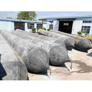 ISO14409 Heavy Lifting Ship Launching Airbags 10layers 1.5*16m