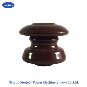 Ceramic Shackle Transmission Line Insulator With Bolt 400V