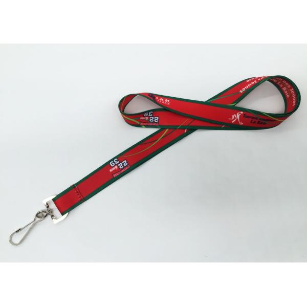 Custom Printed Dye Sublimation Lanyards , Wonderful Polyester Identification