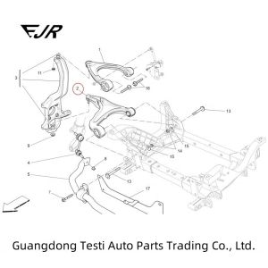 670031992 670102478 670106360 LEVANTE M161 Auto Suspension System Right Front