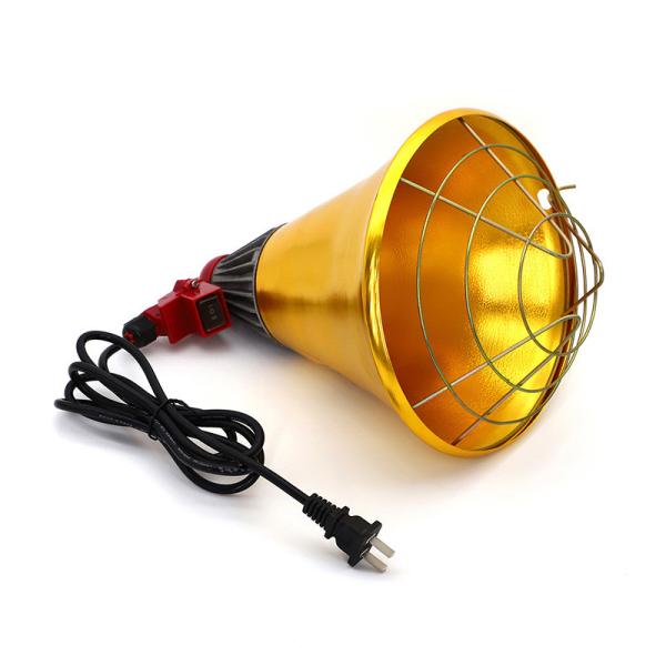 Buy Pig Farm Aluminum Farrowing Pen Lampshade 21.5cm dia For Piglets Heating at wholesale prices