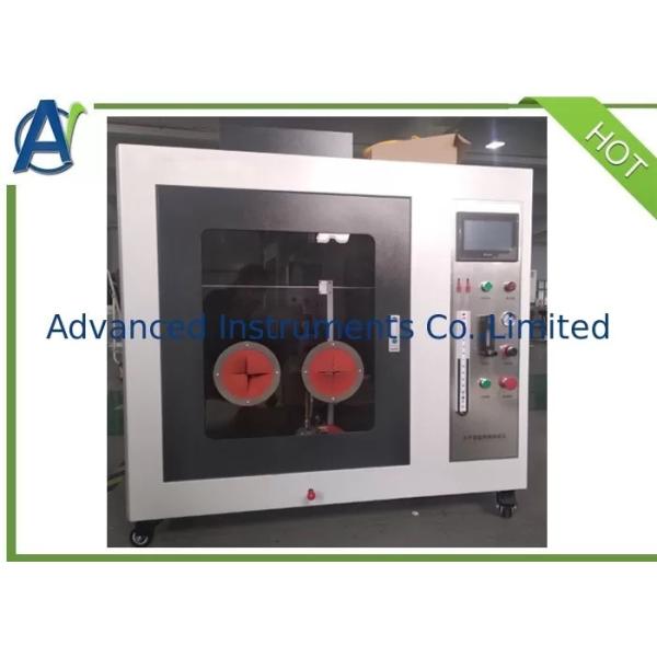 China ISO 1210 Horizontal/Vertical Flame Tester for Polymer Material IEC 60707 on sale