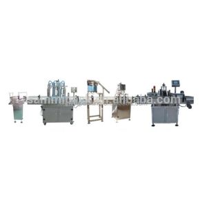 Hot Selling Automatic Liquid Bottle Filling Capping and Labeling Machine