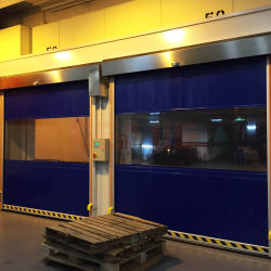 Customizable Resilient PVC Fast Door Frost-Resistant Windows Automatic Track
