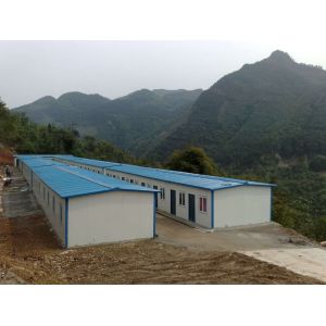 CE sandwich panel house hot sale china prefab houses