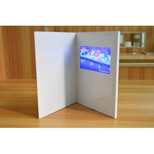 Buy Paper Material Video Greeting Card Recharge Brochure With Video Screen at wholesale prices