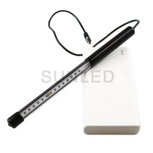 USB Interface Rigid LED Strip Lights Germicidal Lamp UVC UVA 260-280nm Portable
