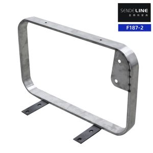 High Stability Stainless Steel 201 Barber Chair Armrests Easy Assembly