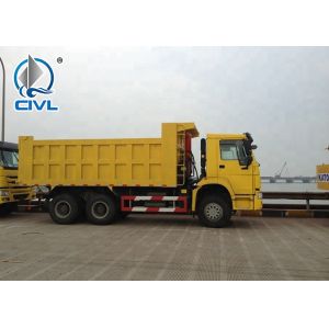 Green 6 x 4 Styre Heavy Duty Dump Truck Muck For Dumping Muck In City