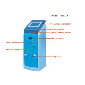 Smart Hotel 8ms Card Dispenser Kiosk Self Service Payment Machine