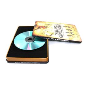 premium double cover DVD tin cases