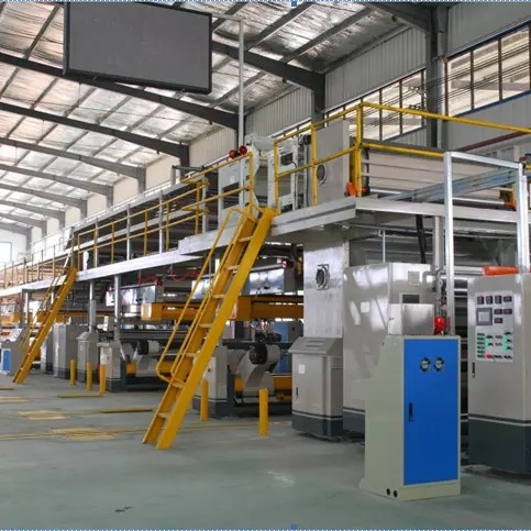 Buy 380V 50HZ 3 Ply Automatic Corrugated Box Plant For Cardboard Making at wholesale prices