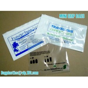 Biodegradable Material LDPE Biohazard Specimen Bag with Zipper, opaque Specimen