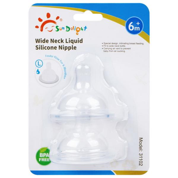 Buy Anti Colic Baby Silicone Nipple at wholesale prices