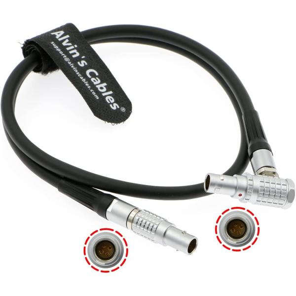 Buy Teradek RT Motor Cable For Teradek MDR X Receiver / MOTR X Motor / MK3.1 Motor Straight To Right Angle 4 Pin Male at wholesale prices