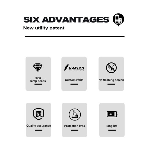 Industrial Equipment Indicator Light Linear DC 24V Nameplate Light 70000 Hours