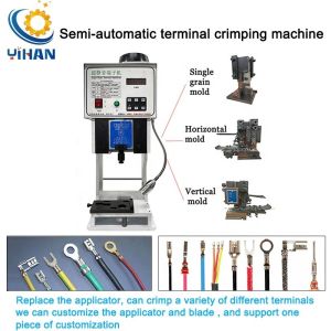 44KG Electric Super Mute Wire Terminal Applicator Terminal Crimping Machine for