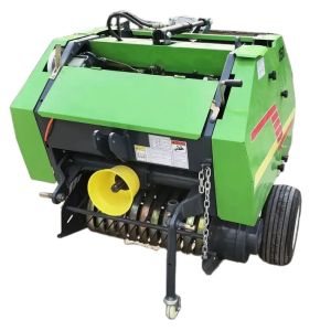 Mini Round Hay Baler Machine Agriculture Implement with Tractor for Farm Use