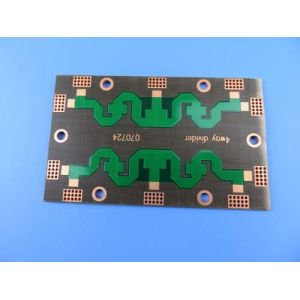 DK2.65 PTFE PCB Double Sided With OSP and Green Mask for Combiners High