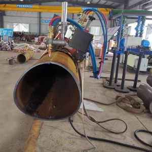 Power Saving CNC Plasma Pipe Cutting Machine For Carbon Iron Sheet Tubes