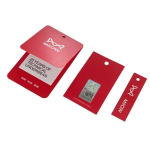 OEM Custom Paper Hang Tags Custom Printed Hang Tags