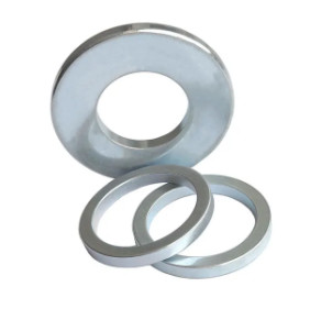 Industrial Ring NdFeB Magnets Zn Coating Neodymium Magnet Ring