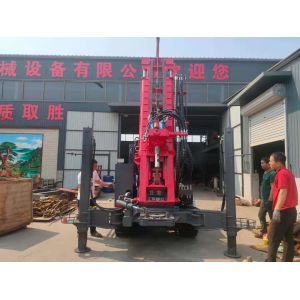 Quality 200m Crawler Pneumatic Borewell Machine For Water Well for sale