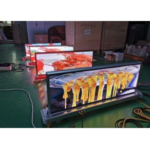 Waterproof Taxi LED Display SMD2121 Taxi Top Screen Advertising P5