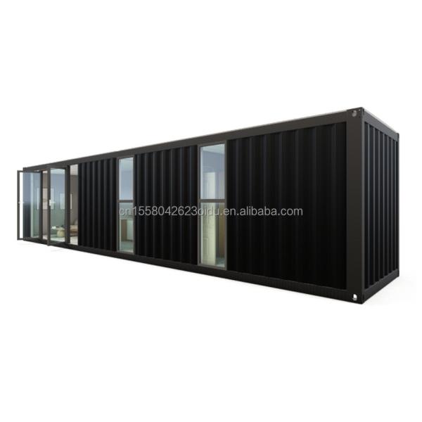 Hotel 40ft Prefab Modular Folding Container Fast Build Tiny House with