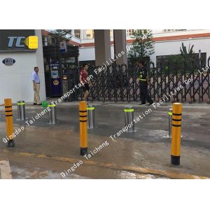 Quality Warning Safety Pneumatic Bollards Rustproof For Vehicle Access Control for sale