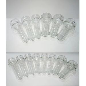 Ziman PET preform with excellent labeling capabilities