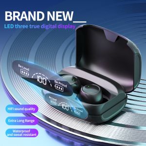 Sport Bass Voice Noise Cancelling HIFI Earphone Wireless Stereo Headset for All