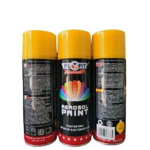 Transparent 10min Dry 400ml Automotive Aerosol Spray Paint