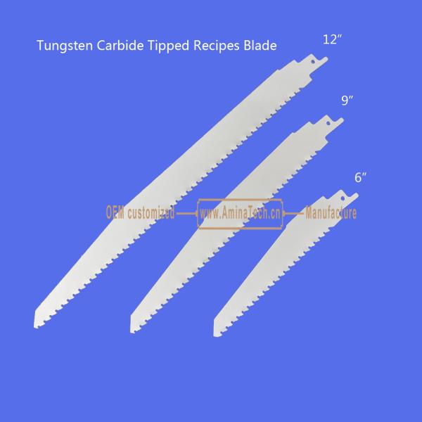 Buy Tungsten Carbide Tipped Recipes Blade 12"-300mm,Reciprocating at wholesale prices
