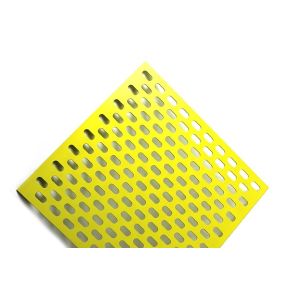 Custom Hexagonal Perforated Aluminum Sheet for Filtration