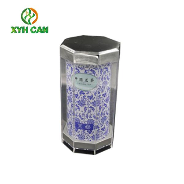 Tea Tin Can Disruptive Innovation Packaging Round Metal bottle Tin Cans For Tea