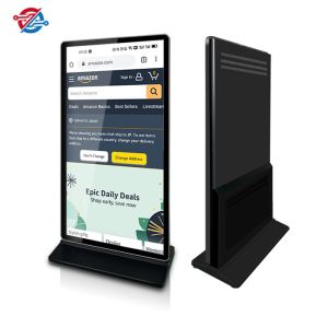 Large Format 75 Inch Indoor Digital Signage Display Logo Print