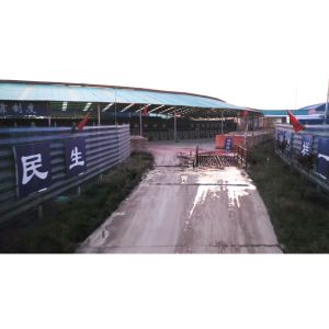 7.2m Section Rotary Kiln Brick Plant To Burning Clay Bricks With 1 Year Warranty