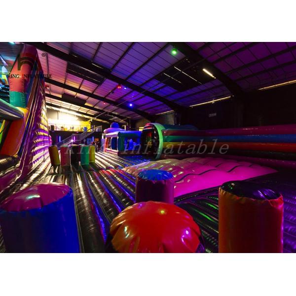 Customized Size Inflatable Amusement Park For Kids Anti - Ruptured