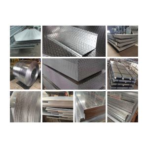 7.75/9.75/11.75*1500mm Skin Pass Yes DX51D Galvanized Pattern Steel Plate for