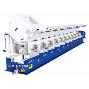 Combined 11 Draw Water Tank Wire Drawing Machine