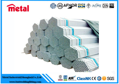Buy High / Low Pressure Galvanized Metal Tubing , Round Welding Galvanized Pipe at wholesale prices