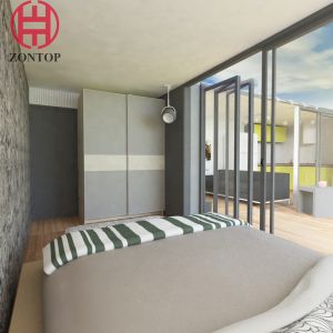 Zontop China Modern Modular Room Steel Shipping Prefabricated Home Prefab
