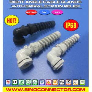 Elbow Plastic Cable Glands