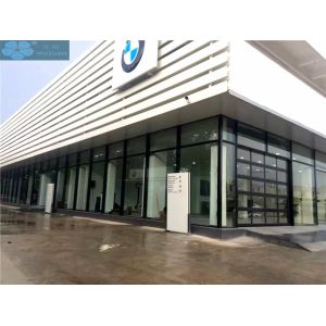 Residential Glass Sectional Garage Door 12000x8000mm