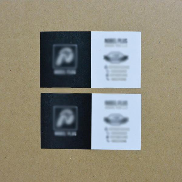Custom full-color printing ultra destructibe vinyl eggshell sticker label